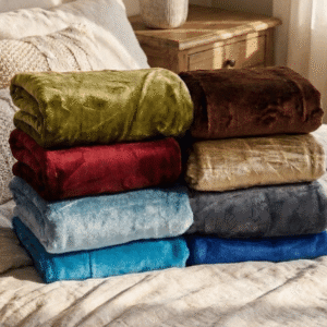 1Ply Mink Blanket Embossed Polyester
