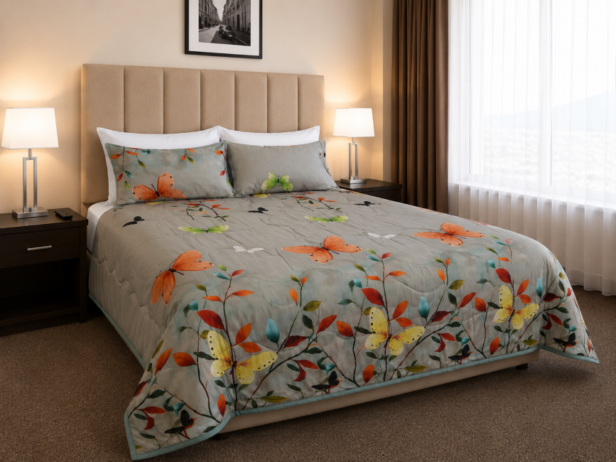 Mariposa Forest 3-Piece Comforter Set