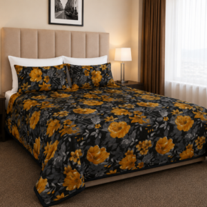 Midnight Marigold 3-Piece Comforter Set