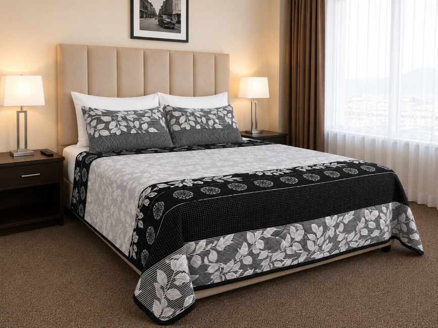 Onyx Garden 3-Piece Comforter Set