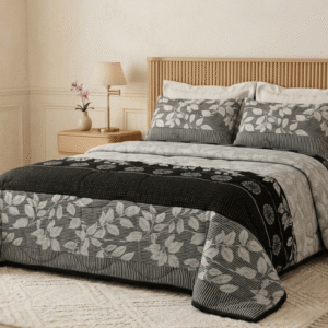 Microfibre Comforter Set - Onyx Garden