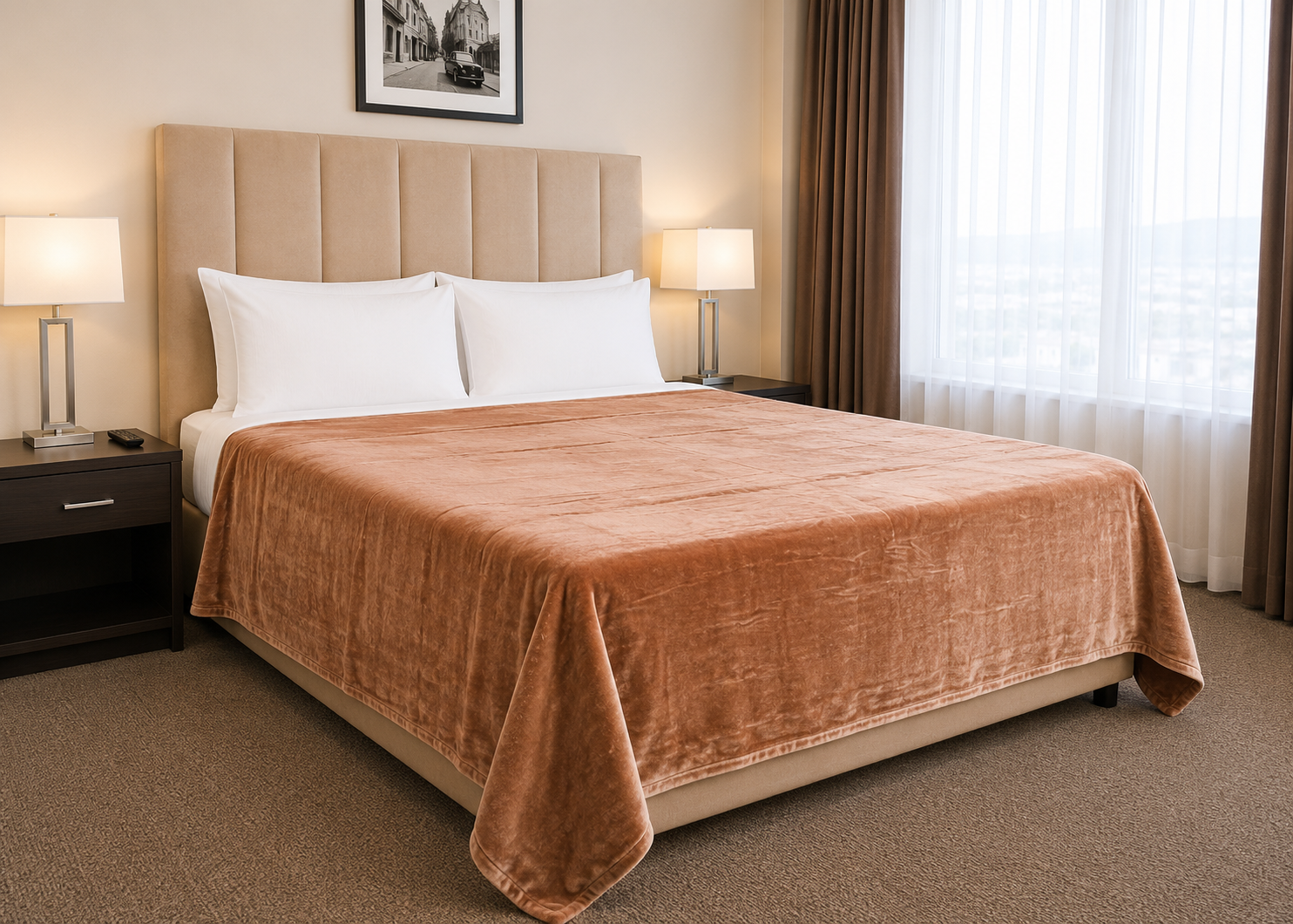 Buy 1Ply Silver Plush Mink Blanket South Africa - Image 8