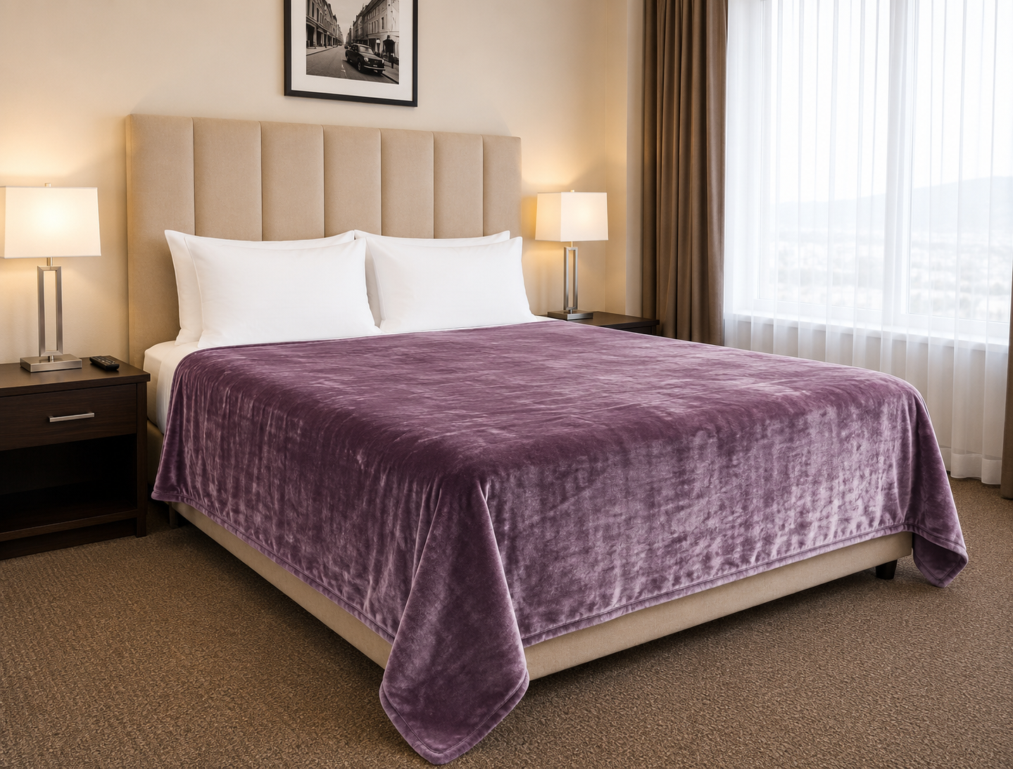 Buy 1Ply Silver Plush Mink Blanket South Africa - Image 6