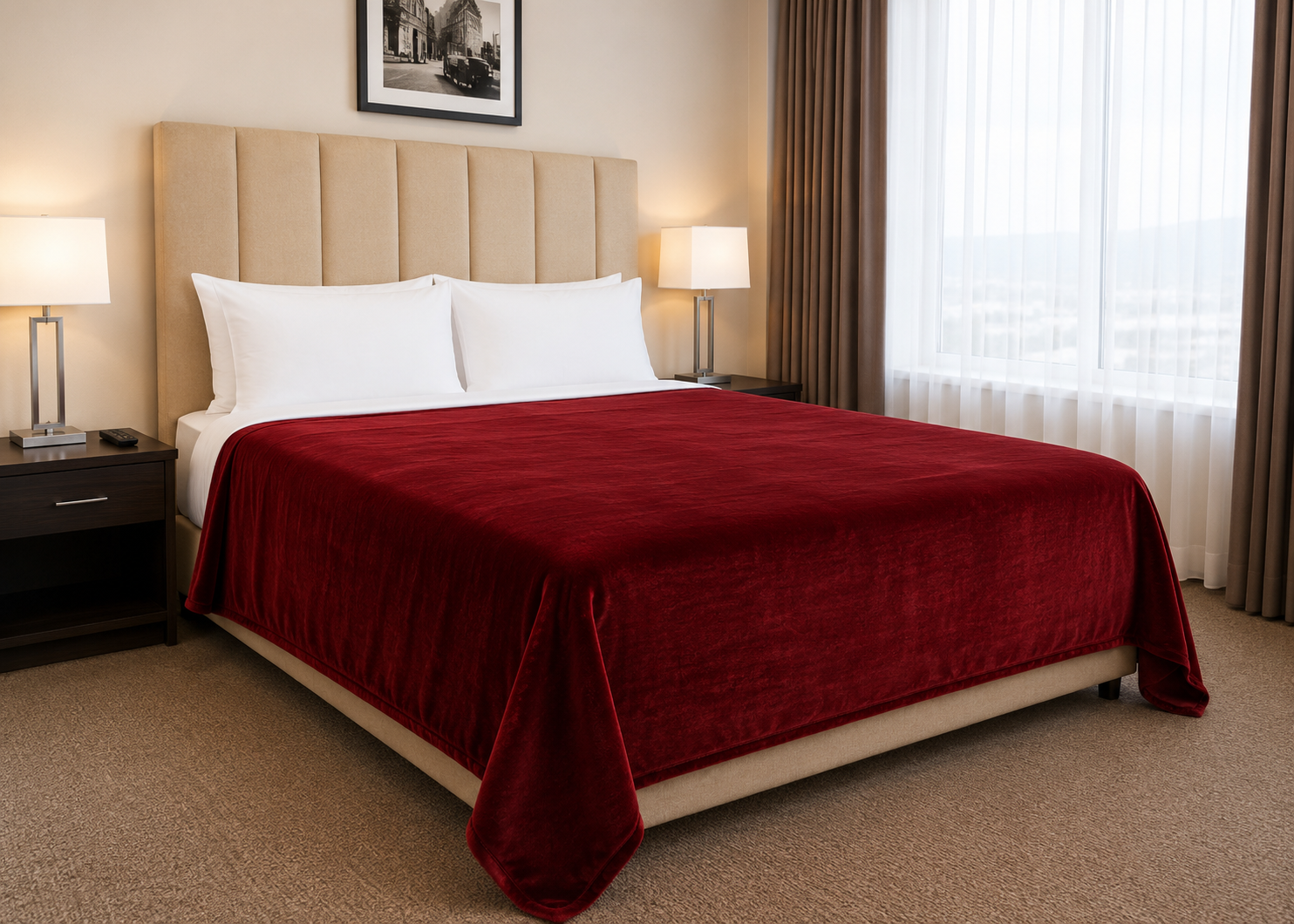 Buy 1Ply Silver Plush Mink Blanket South Africa - Image 4