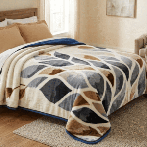 Queen Mink Blanket - Sienna Leafage