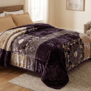 Queen Mink Blanket - Velvet Plum