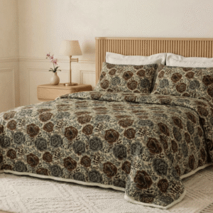 Microfibre Comforter Set - Vintage Botanical