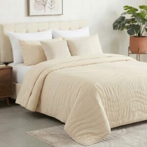 Carducci Wave Quilt 100% Cotton Set